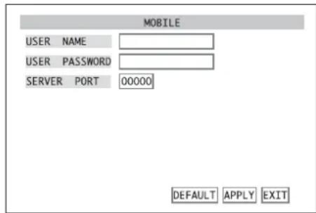 Monacor DMR180 SET - 2) Active el submenú MOBILE (fig. 68). - 1