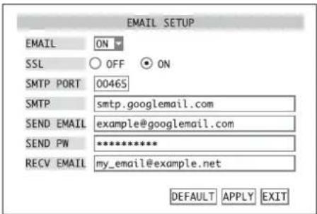 Monacor DMR180 SET - Notification by e-mail - 1
