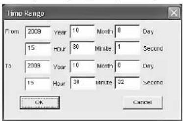 Monacor DMR180 SET - Extraer un lapso - 1