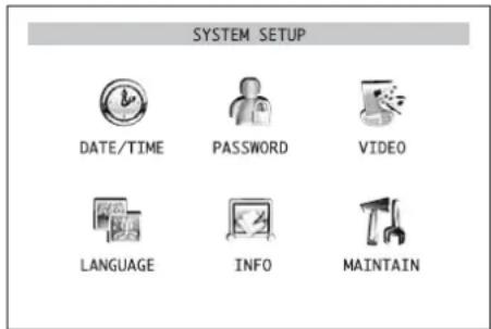 Monacor DMR180 SET - Menüsprache ändern - 1