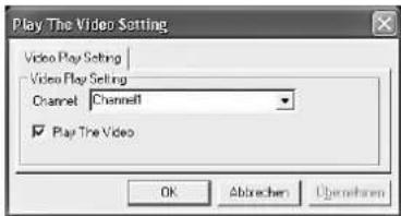 Monacor DMR180 SET - Selecting camera channels - 1