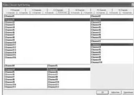 Monacor DMR180 SET - Détermination des répartitions de fenêtres - 1