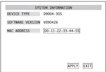 Monacor DMR180 SET - Indicating system information - 1