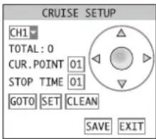 Monacor DMR180 SET - Impostare la funzione CRUISE - 1