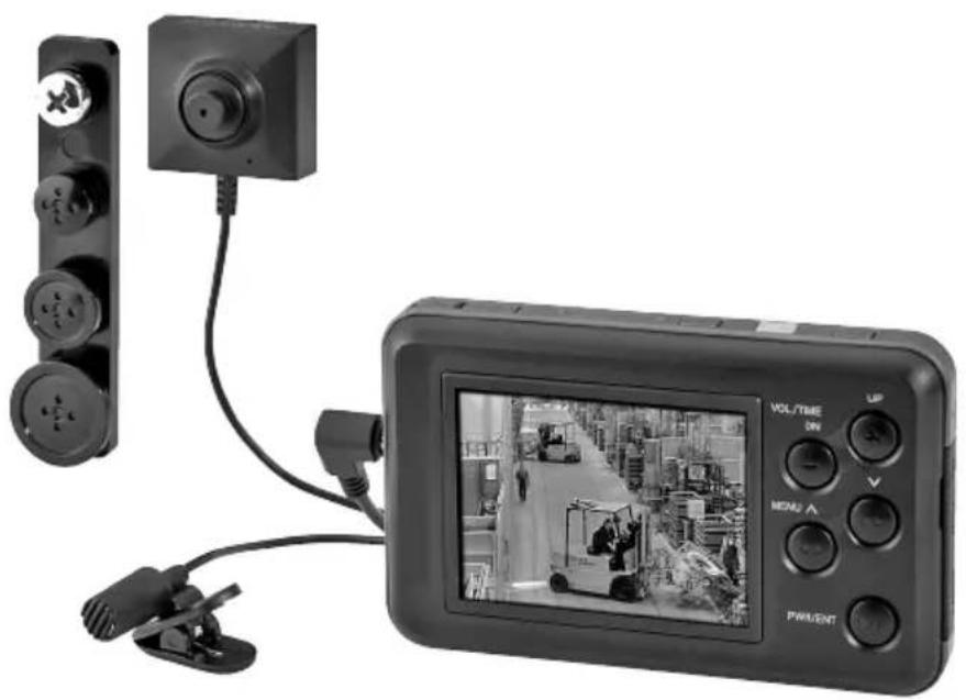 Monacor DMR250SET - VIDEO SURVEILLANCE SET - 1