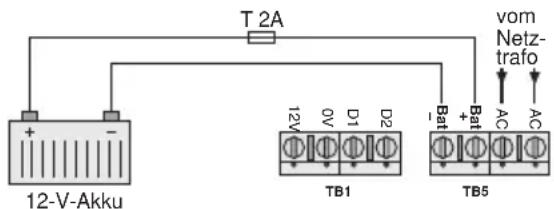 Monacor DA8000 - 12-V-Akkumulator - 1