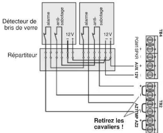 Monacor DA8000 - Détecteurs de bris de verre - 1