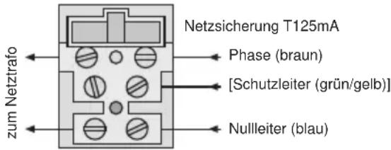 Monacor DA8000 - Netzspannung - 1