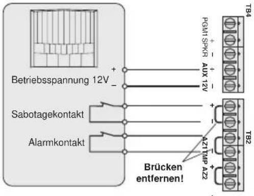 Monacor DA8000 - PIR-Bewegungsmelder - 1