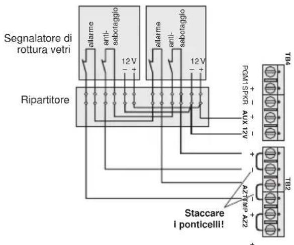 Monacor DA8000 - Segnalatore di rottura vetri - 1