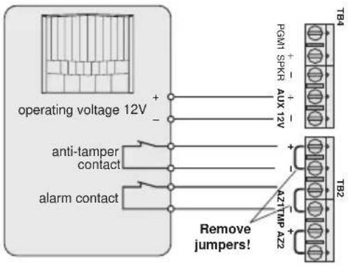 Monacor DA8000 - PIR motion detectors - 1