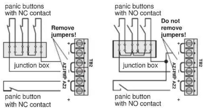 Monacor DA8000 - Raid detectors (panic button) - 1