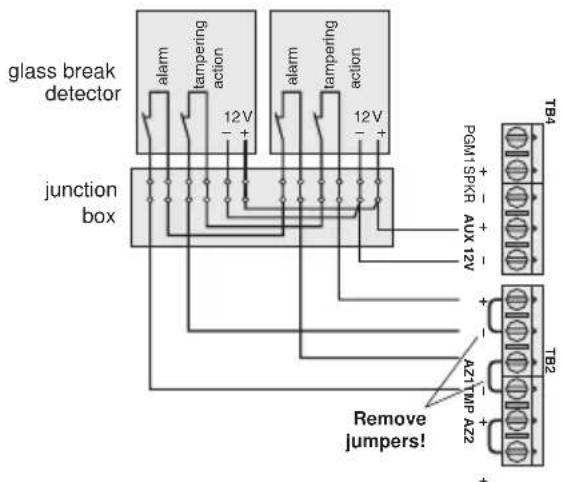 Monacor DA8000 - Glass break detectors - 1