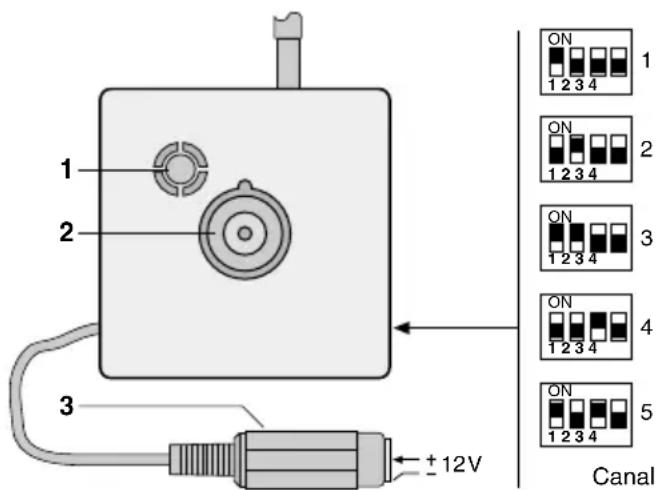 Monacor AV100CCD - Caracteristiques techniques - 1