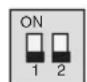 Monacor AV100BS - Voreinstellung des Monitors - 4