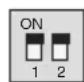 Monacor AV100BS - Prééglage du moniteur - 1