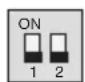 Monacor AV100BS - Prééglage du moniteur - 4