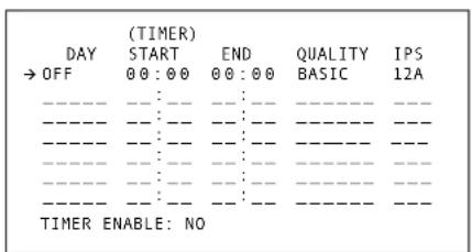Monacor DMR1608A - Timergesteuerte Aufnahme programmieren - 1