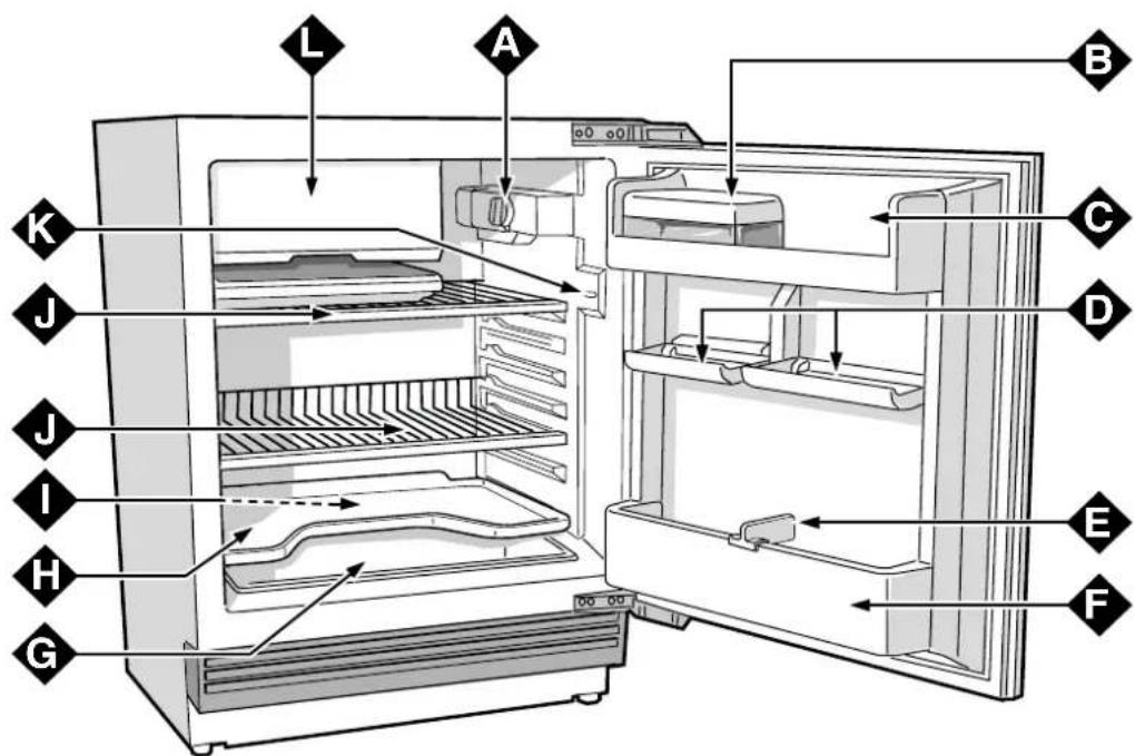 SMEG FR 158 B - Evaporatore orizzontale per produzione ghiaccio - 1