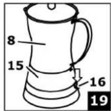 BEEM Lattespresso M300F - Bereiding van espresso en mokkakoffie - 9