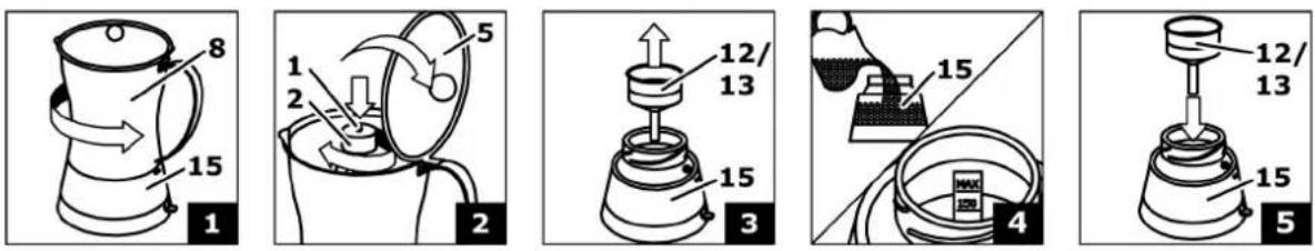 BEEM Lattespresso M300F - Caffé latte preparation - 1