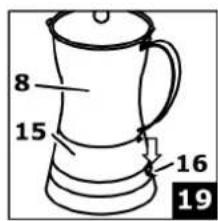 BEEM Lattespresso M300F - Espresso- und Mokka-Zubereitung - 9