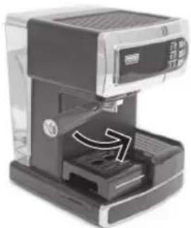 BEEM iJoy Café Ultimate - Uso del soporte de filtros y elementos de filtró - 9