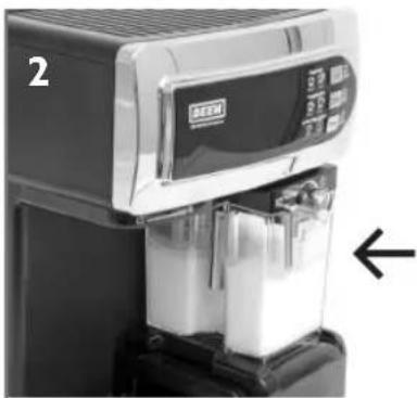 BEEM iJoy Café Ultimate - Milchbehälter füllen - 2
