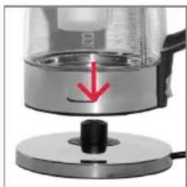 Koenic KWK240 - 拨出水壶的电源线 等待冷却 - 1