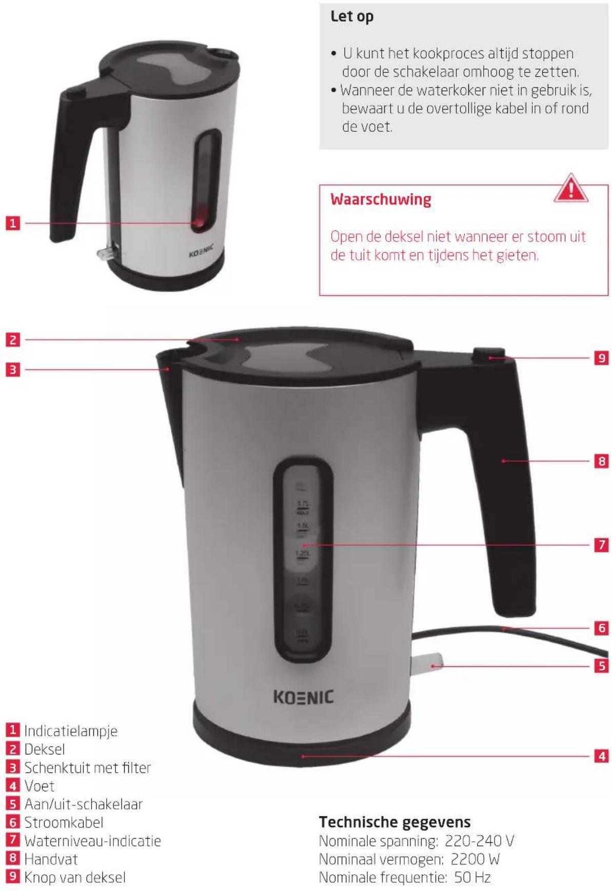 Koenic KWK176 - Ontkalken - 9