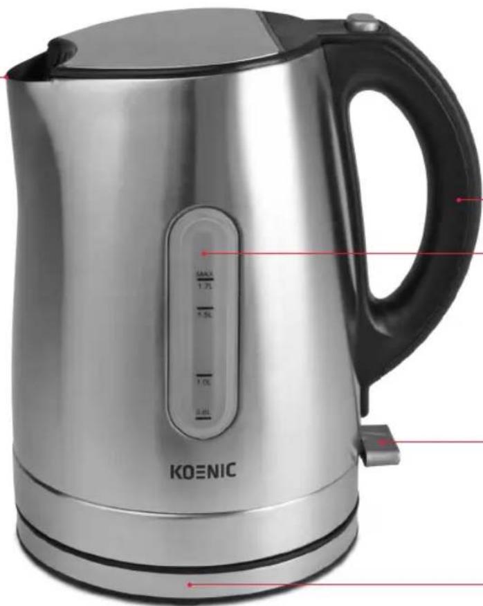Koenic KWK175 - Eliminare il calcare - 10