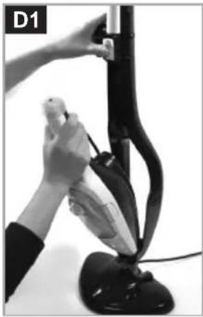 BEEM Miracle Mop 9 in 1 - Enlever (cf. illustration D1) - 2