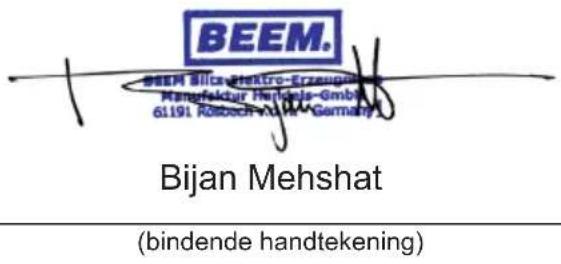 BEEM KingmopSuperclass - EG-conformiteitsverklaring - 1