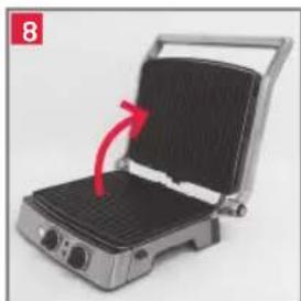 Koenic KCG 200 - Stängd grilling - 8