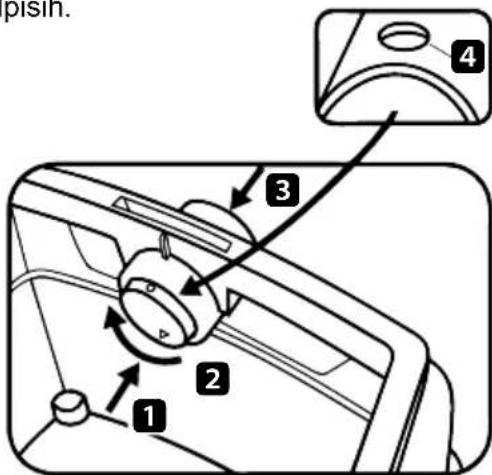 Spit AC1625 - Uporaba vrtljivega drsnika: - 1