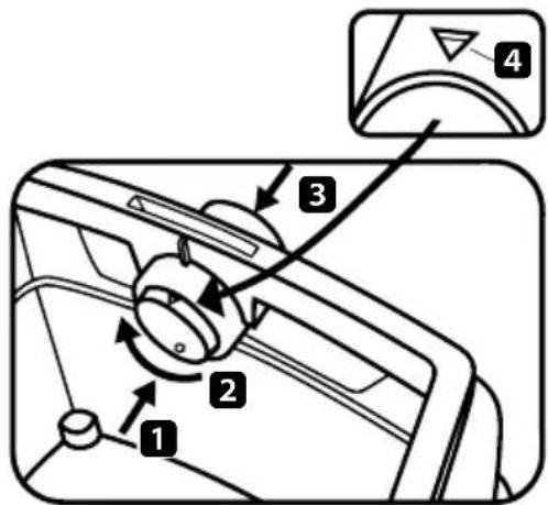 Spit AC1625 - Isætning af papirfilterpose - 1