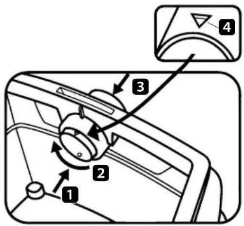 Spit AC1625 - Einsetzen der Papierfilterbeutel - 1