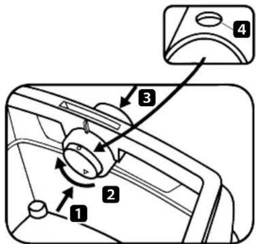 Spit AC1625 - Ставање кеса од ПЕ за празнење и отстранување - 1