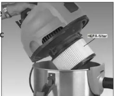 Eurom Force 1420S wetdry - Système de nettoyage de filtre - 3