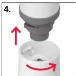 Koenic KHB600 - Utilizzare l'elemento tritatutto - 4