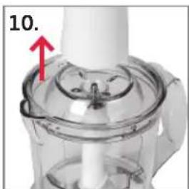 Koenic KHB600 - Het hakonderdeel gebruiken - 10