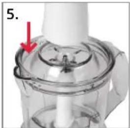 Koenic KHB600 - Using the chopper attachment - 9