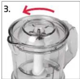 Koenic KHB600 - Utiliser l'accessoire de hachage - 5