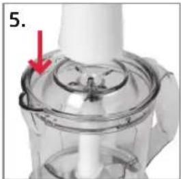 Koenic KHB600 - Utiliser l'accessoire de hachage - 9