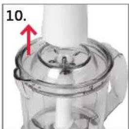 Koenic KHB600 - Using the chopper attachment - 8