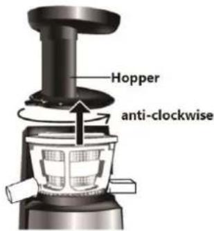 Emerio SJ108176 - DISASSEMBLE YOUR JUICER - 1