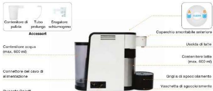 ILLY Latte Premio LP16 - Gentile clientele, - 1