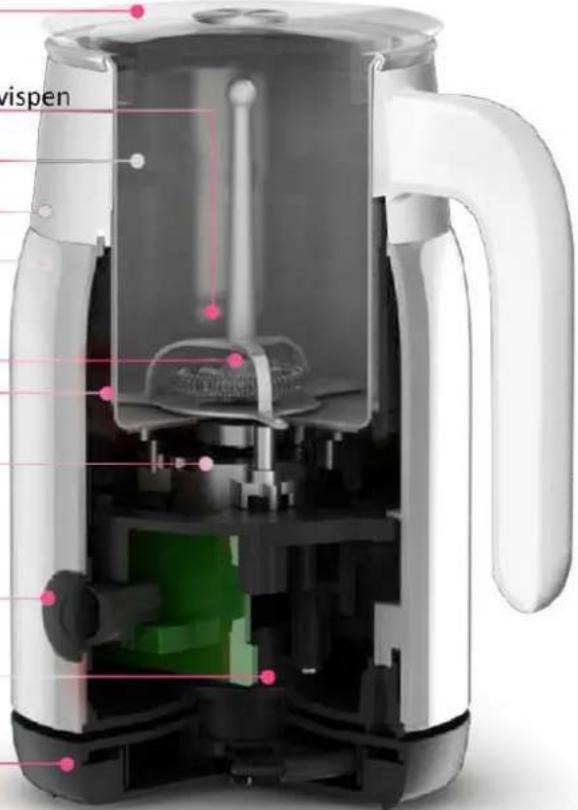 Emerio MK107297 - BESKRIVNING AV DELAR - 1