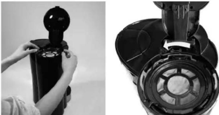 BEEM Fresh Joy Cafe - Retirer l'unité moulin - 2