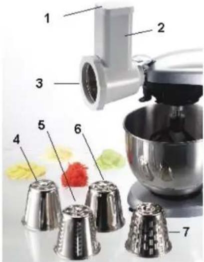 BEEM Miracle Chef KM 1700 S - Räpe universelle - 1